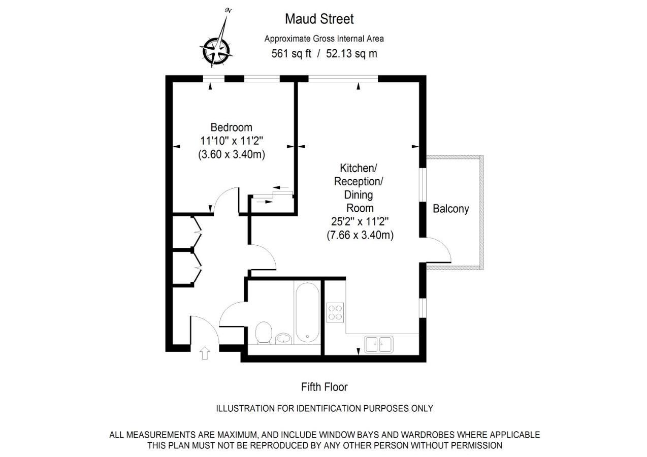 Spacious & Modern 1 Bedroom Close To Station In E16 伦敦 外观 照片